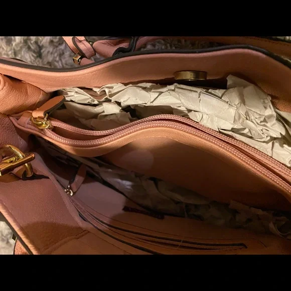 Merona Mauve Satchel - Picture 4 of 9